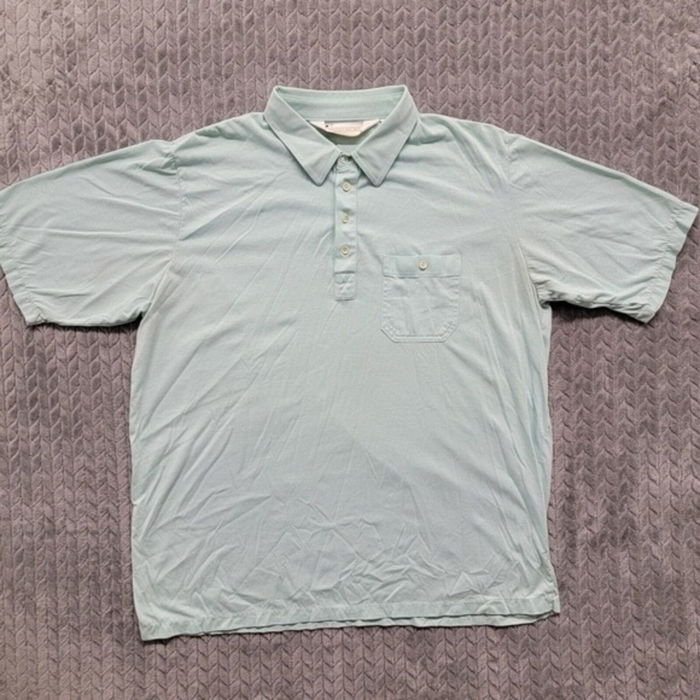 Vintage Arnold Palmer Polo Golf Shirt Mens Size 2XL Light Green Short Sleeve 90s